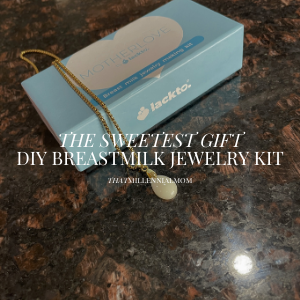 LacktoUSA DIY Breastmilk Jewelry Kit (Great Gift for Moms!)