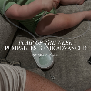 Pump of the Week – Pumpables Genie Advanced