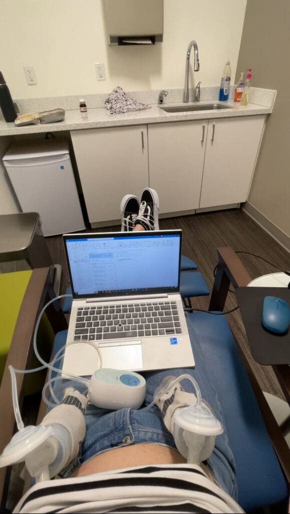 Pumping at the office
